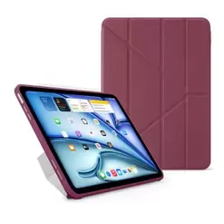 Pipetto Origami No1 Case - iPad Air 11" (2024/2025/2026) / iPad Air 10.9" (2020/2022) - Burgundy