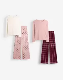 Pyjama set van shirt en broek - Set van 2