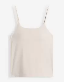 Top - Ademend - Beige