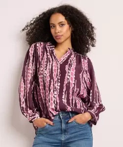 Top met print
