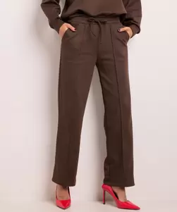 Straight fit broek naad