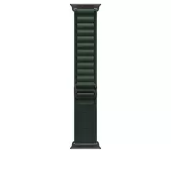 [Open Box] Apple Watch Strap 49mm - Black Titanium Finish - Dark Green - Alpine Loop - M (145-190mm)