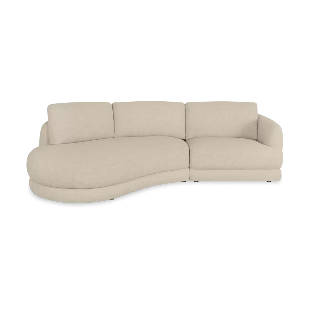 Elementenbank Eleganza - stof Lodge beige