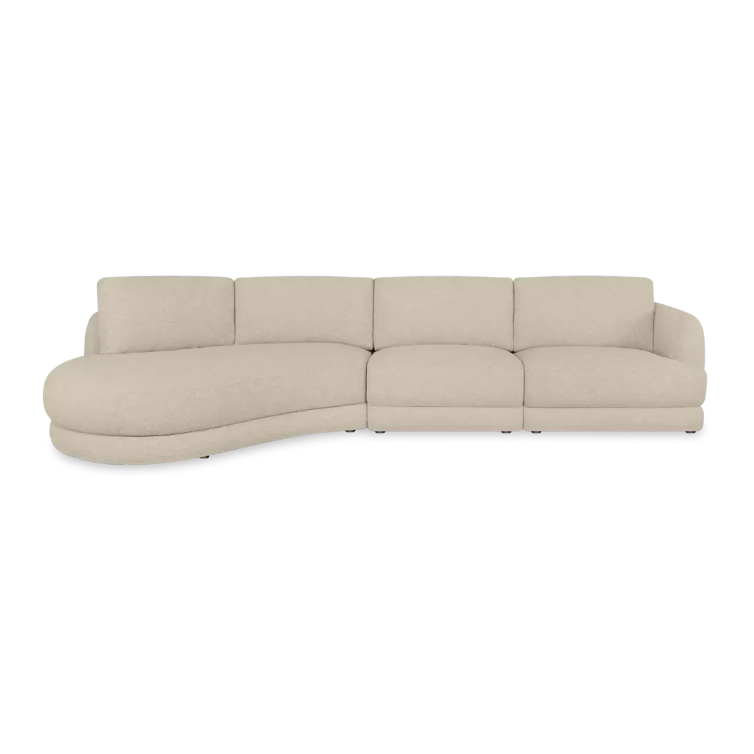 Elementenbank Eleganza - stof Lodge beige