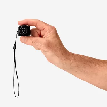 Tiny camera in black