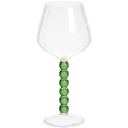 Wijnglas Bubble - groen - 21xØ10,2 cm product
