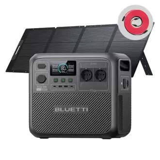 Powerstation BLUETTI Elite 200 V2 2073Wh + 200W paneel , Thuis Backup & Camping