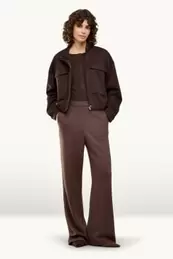 Pantalon - high waist - relaxed fit