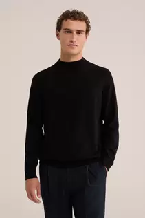 Regular fit fijngebreide trui
