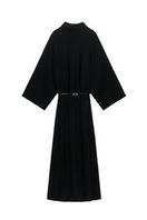 KNIT DRESS WITH BELT