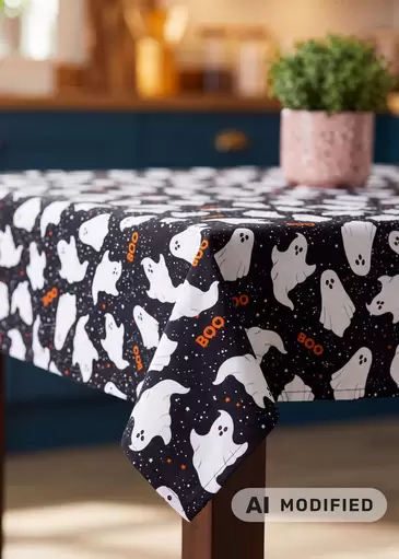 Tablecloth with ghosts - 140x220 cm