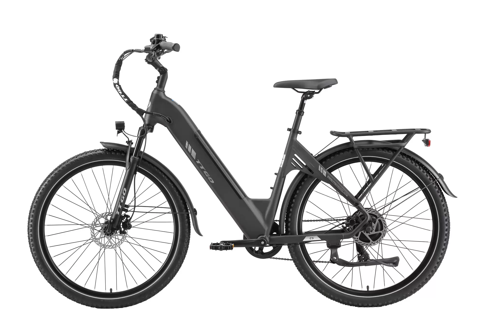 C5 Elektrische fiets 27.5" 48V 250W 110km 70Nm Shimano 7v