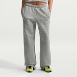 Studio Fleece Mid-Waist Open-Hem Pant