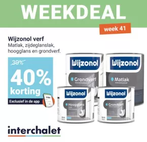 Catalogus van Inter Chalet in Eindhoven | 40% Korting | 2025-10-06T00:00:00.000Z - 2025-10-12T00:00:00.000Z