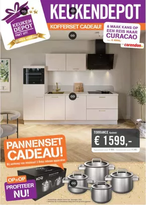 Catalogus van Keukendepot in Eindhoven | Pannenset cadeau! | 2025-10-06T00:00:00.000Z - 2025-10-12T00:00:00.000Z