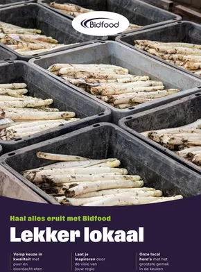 Catalogus van Bidfood in Rotterdam | Lekker lokaal | 2025-10-07T00:00:00.000Z - 2025-10-21T00:00:00.000Z