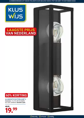 Catalogus van Kluswijs | Aantrekkelijke speciale aanbiedingen voor iedereen | 2025-10-07T00:00:00.000Z - 2025-10-21T00:00:00.000Z