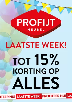 Catalogus van Profijt Meubel in Duiven | Onze beste aanbiedingen voor u | 2025-10-08T00:00:00.000Z - 2025-10-22T00:00:00.000Z