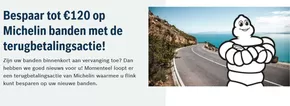 Bespaar tot €120 op Michelin banden met de terugbetalingsactie!