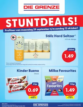 Catalogus van Medikamente die grenze in Almelo | DieGrenze Folder Week 40 41 2025 | 2025-09-29T00:00:00.000Z - 2025-10-12T00:00:00.000Z