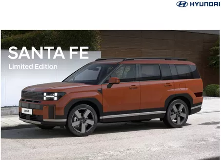 Catalogus van Hyundai in Oijen | Hyundai Hyundai SANTA FE Limited | 2025-10-09T00:00:00.000Z - 2026-10-09T00:00:00.000Z