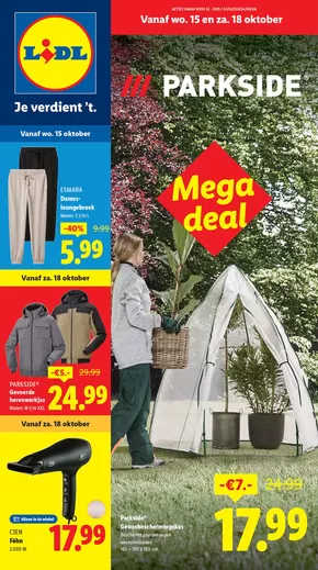 Catalogus van Lidl in Deventer | Exclusieve koopjes | 2025-10-09T00:00:00.000Z - 2025-10-21T00:00:00.000Z