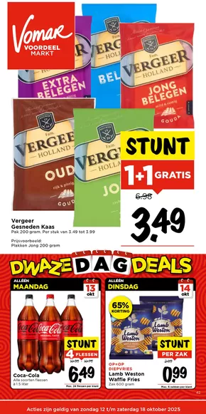 Catalogus van Vomar in Vlodrop | Folder van volgende week | 2025-10-12T00:00:00.000Z - 2025-10-18T00:00:00.000Z