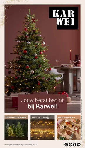 Catalogus van Karwei in Groningen | Jouw Kerst begint bij Karwei! | 2025-10-13T00:00:00.000Z - 2025-12-31T00:00:00.000Z