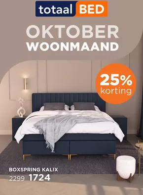 Catalogus van TotaalBED in Den Haag | 25% Korting | 2025-10-13T00:00:00.000Z - 2025-10-18T00:00:00.000Z