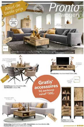 Catalogus van Pronto wonen | Exclusieve koopjes | 2025-10-14T00:00:00.000Z - 2025-10-28T00:00:00.000Z