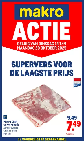 Catalogus van Makro in Maasdijk | Versdeals | 2025-10-14T00:00:00.000Z - 2025-10-20T00:00:00.000Z