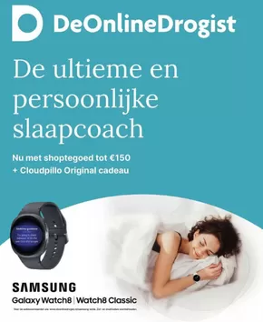 Catalogus van De Online Drogist in Balk | De ultieme en persoonlijke slaapcoach | 2025-10-15T00:00:00.000Z - 2025-11-02T00:00:00.000Z