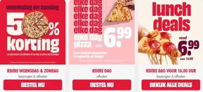 Catalogus van Domino's pizza in Amersfoort | 50% Korting  | 2025-10-15T00:00:00.000Z - 2025-10-29T00:00:00.000Z