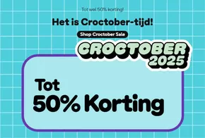 Catalogus van Crocs in Tiel | Tot 50% Korting | 2025-10-16T00:00:00.000Z - 2025-10-30T00:00:00.000Z