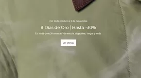 Catalogus van El Corte Ingles in Rotterdam | 8 Días de Oro | Hasta -30% | 2025-10-17T00:00:00.000Z - 2025-11-02T00:00:00.000Z