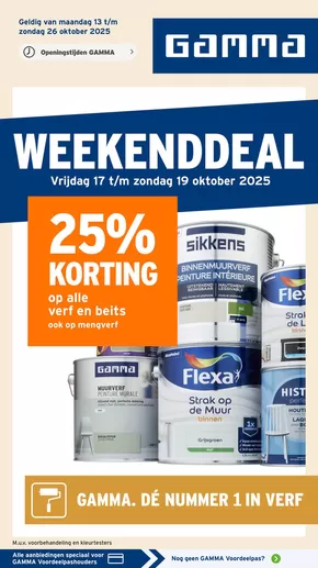 Catalogus van Gamma in Rijssen | Folder Gamma | 2025-10-13T00:00:00.000Z - 2025-10-26T00:00:00.000Z