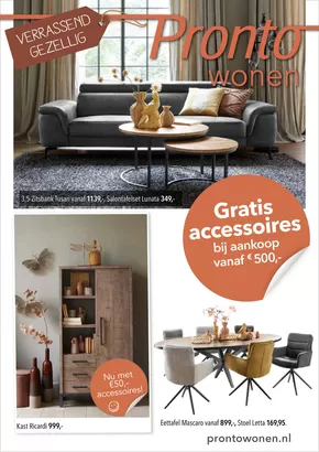 Catalogus van Pronto wonen in Wervershoof | Pronto wonen folder | 2025-10-18T00:00:00.000Z - 2025-11-01T00:00:00.000Z
