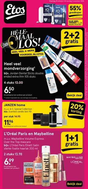 Catalogus van Etos in Rotterdam | Aantrekkelijke speciale aanbiedingen voor iedereen | 2026-05-25T00:00:00.000Z - 2026-05-29T00:00:00.000Z