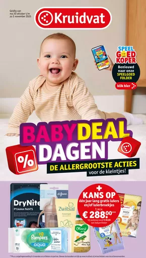 Catalogus van Kruidvat | Topdeals voor alle klanten | 2025-10-19T00:00:00.000Z - 2025-11-02T00:00:00.000Z