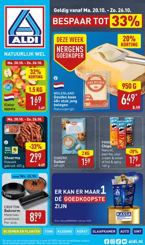 Catalogus van Aldi in Zutphen | ALDI folder van volgende week | 2025-10-19T00:00:00.000Z - 2025-11-02T00:00:00.000Z
