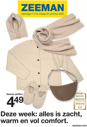 Catalogus van Zeeman in Ede | Zeeman folder | 2025-10-19T00:00:00.000Z - 2025-11-02T00:00:00.000Z