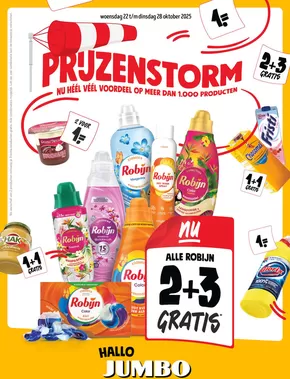 Catalogus van Jumbo in Eindhoven | Geweldige kortingen op geselecteerde producten | 2025-10-20T00:00:00.000Z - 2025-11-03T00:00:00.000Z