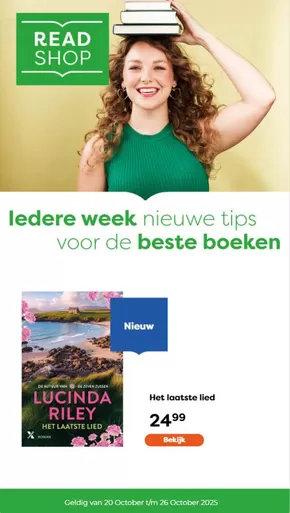 Catalogus van The Read Shop in Den Haag | Ledere week nieuwe tips voor de beste boeken | 2025-10-20T00:00:00.000Z - 2025-10-26T00:00:00.000Z