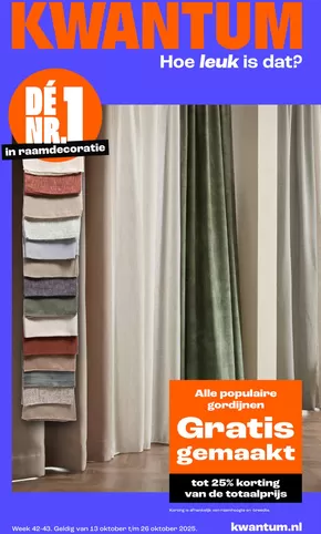 Catalogus van Kwantum in Roosendaal | Kwantum Folder - Wk 42-43 Kwantum Folder Nl | 2025-10-20T00:00:00.000Z - 2025-11-03T00:00:00.000Z