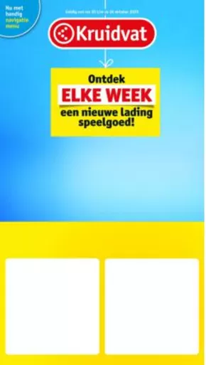 Catalogus van Kruidvat in Houten | Geweldig aanbod voor alle klanten | 2025-10-20T00:00:00.000Z - 2025-11-03T00:00:00.000Z