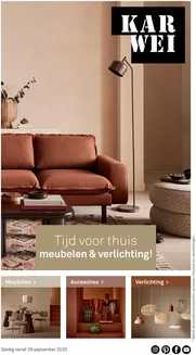 Catalogus van Karwei in Barendrecht | Tijd voor thuis meubelen & verlichting! | 2025-10-20T00:00:00.000Z - 2025-12-31T00:00:00.000Z