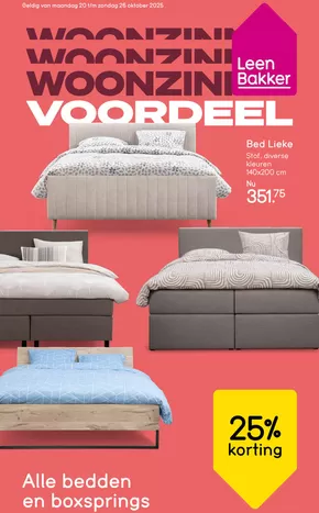Catalogus van Leen Bakker in Noordwijkerhout | Leen Bakker folder | 2025-10-20T00:00:00.000Z - 2025-10-26T00:00:00.000Z