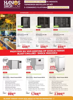 Catalogus van HANOS in Ridderkerk | HANOS SHOP folder 22 | 2025-10-19T00:00:00.000Z - 2025-11-02T00:00:00.000Z