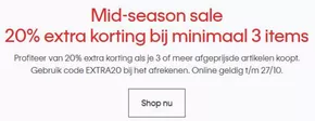 Catalogus van Calvin Klein in Kapelle | Mid-season sale 20% extra korting bij minimaal 3 items | 2025-10-21T00:00:00.000Z - 2025-10-27T00:00:00.000Z