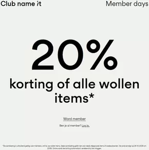 Catalogus van Name It in Kapelle | 20%  | 2025-10-21T00:00:00.000Z - 2025-10-26T00:00:00.000Z